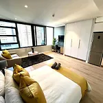 Skyline Views Stylish Studio With Pool, Parking No Load Shedding